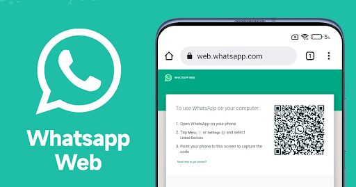 Whatsapp Web home screen 