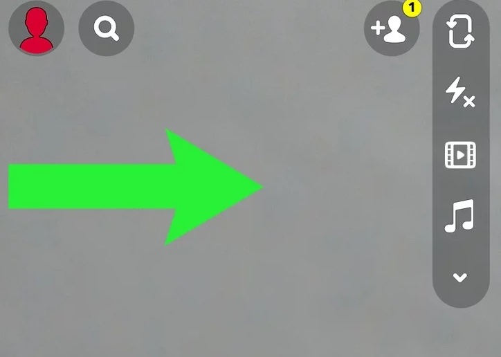 How to See Snapchat Conversation History instruction (Scroll through Saved Messages ) Step 2