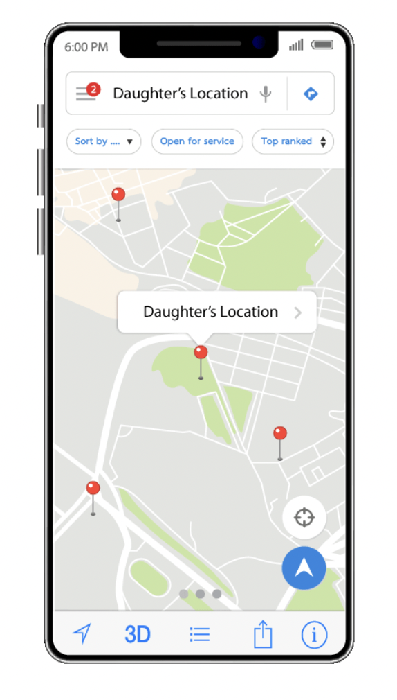 TurboSpy location tracking feature 
